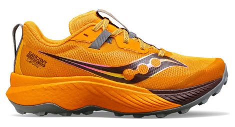 Scarpe da trail running donna saucony endrophin edge arancione