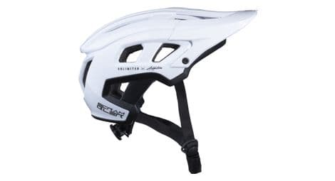 Casco kenny scrambler kid blanco