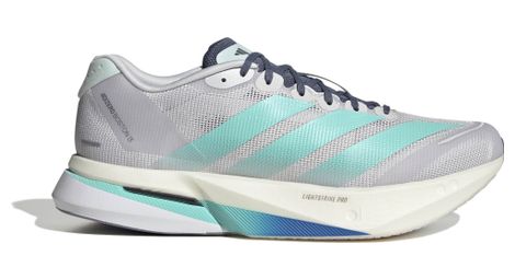 Chaussures Running adidas Adizero Boston 13 Gris/Bleu Homme