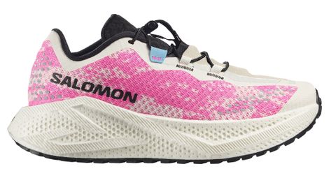 salomon aero glide 4 grvl running shoes white pink women s