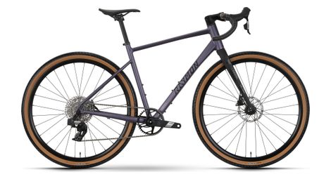 Bicicletta da gravel Raymon Territ Ultra con Sram Apex XPLR AXS 12S, 700 mm, viola/nero, 2026