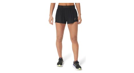 asics metarun split short women s black