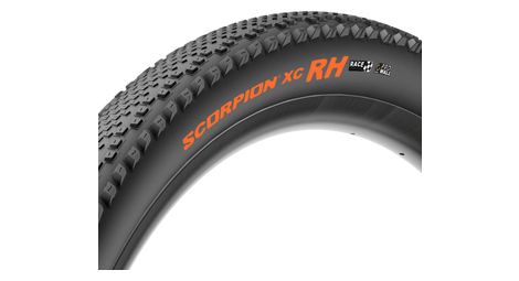 Pneu VTT Pirelli Scorpion XC RH 29'' Tubeless Ready ProWall Race Noir/Orange