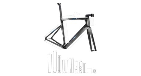 Pack protección cuadro carretera, gravel, bicicleta urbana completo - 22 Films TPU transparente antirayadas