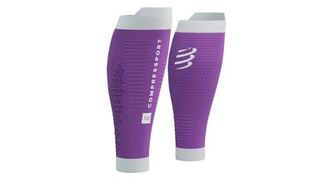 Compressport r2 3.0 compression sleeves purple / white