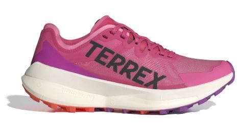 Trailrunning-schuhe adidas terrex agravic speed pink/violett damen