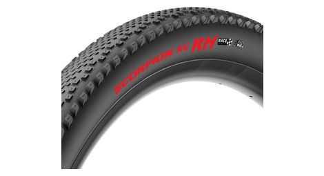 Pneu VTT Pirelli Scorpion XC RH 29'' Tubeless Ready ProWall Race Noir/Rouge