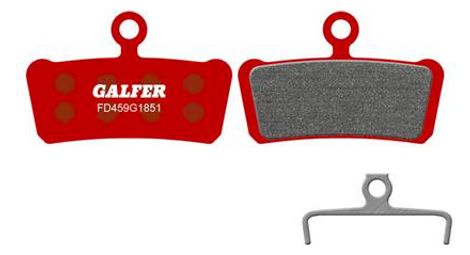 Paar galfer semi-metallic remblokken avid x0 / trail / 7 trail / 9 trail / sram guide r rs rsc ultimate g2 advanced