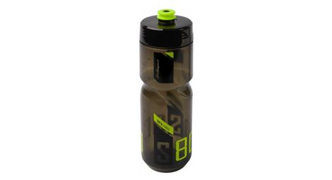 Bidon polisport s800 clair noir/lime vert bouchon à visser 700ml