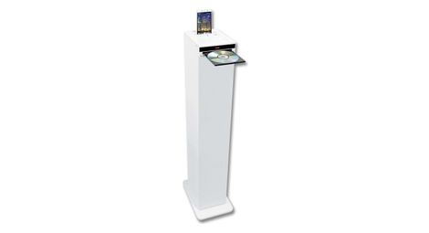 INOVALLEY HP32-CD-W Tour de son Bluetooth - Lecteur CD - Blanc