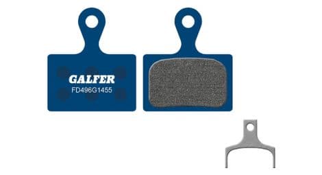 Pastillas de freno galfer fd496 g1455 road semimetálicas para frenos de disco shimano tiagra / 105 / ultegra / dura-ace / grx / metrea / xtr / rs305-405-505-805