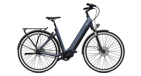 elektrisches citybike o2 feel iswan city boost 8 1 univ shimano nexus inter 5 e di2 5v 540 wh 28   grau anthrazit