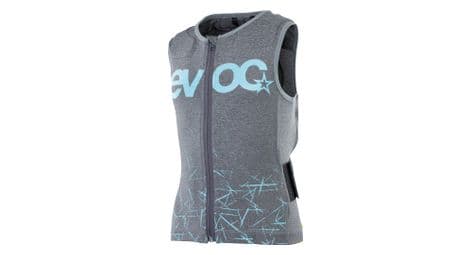 Produit reconditionné - veste de protection avec dorsale evoc protector carbon / gris