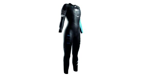 Traje de neopreno z3rod archi negro/azul para mujer