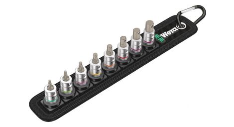 Wera - set d'embouts hexagonaux belt a 2 zyklop avec fonction de maintien