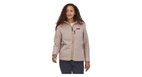 Veste polaire femme patagonia retro pile hoody beige