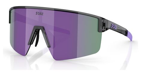 Occhiali da sole unisex Bliz P004 M Cristallo nero/viola