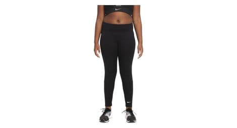 Nike dri-fit one lange panty zwart meisje s