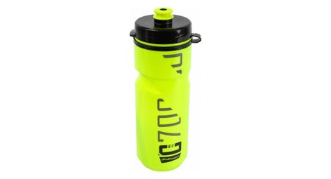 Bidon polisport c700 lime vert/noir bouchon à clipser 700ml