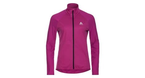 Veste odlo zeroweight warm hybrid rose femme