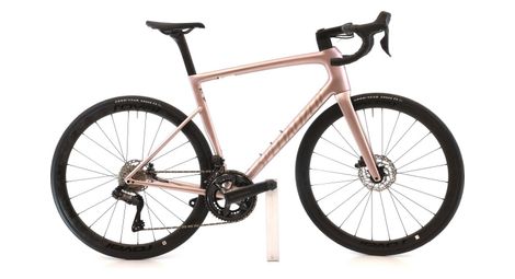 Produit reconditionné · Specialized Tarmac SL8 Expert Di2 12V · Rose / Vélo de route | Très bon état