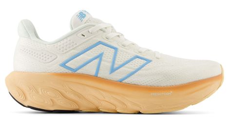 Chaussures running new balance fresh foam x 1080 v13 blanc/orange femme