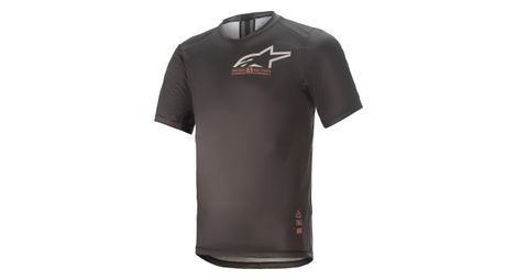 Maillot manches courtes alpinestars alps 6 0 v2 noir coral