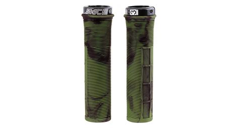 Ein Paar Race En Lenkergriffe In Camo Grun