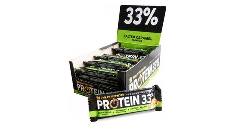Boîte protein bar 33% (25x50g) - go on nutrition - caramel salé -  barres protéinées