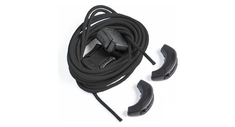 Paire de Lacets Crankbrothers Speed Lace Noir
