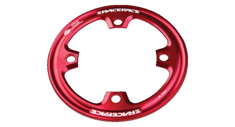 Protège-plateau race face fat tab 4 trous rouge