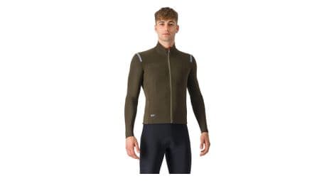 Maillot manches longues castelli tutto nano ros khaki