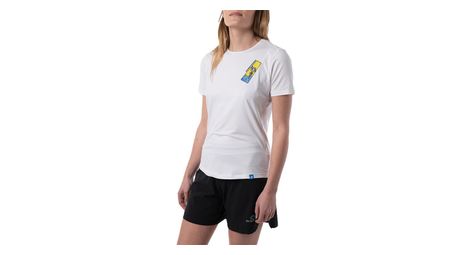 Bv sport ''dbdb'' maglia a maniche corte bianca da donna