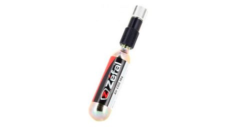 Gonfleur co2 zefal ez control 16g cartridge gris noir