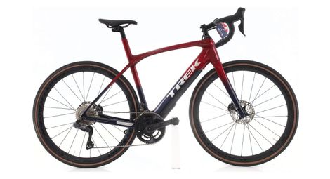 Produit reconditionné · Trek Domane 7 LT Di2 12V · Rouge / Vélo de route | Très bon état