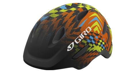 Casco giro scamp niño negro multicolor