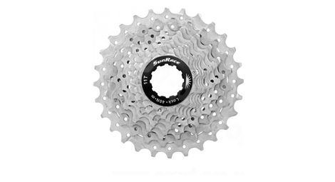Sunrace cassette 10 vitesses csrs0 11-28t - argent