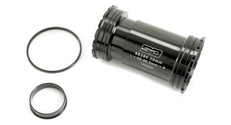 Boitier de Pédalier SD BB386 Threaded Lock 30mm Noir