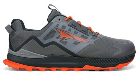 Altra lone peak low all weather 2 grey orange hiking shoes 46.1/2