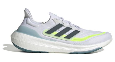 Unisex adidas performance ultraboost light weiß gelb laufschuhe