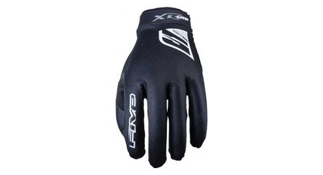 Par de guantes largos para niños five xr-lite bold black / white