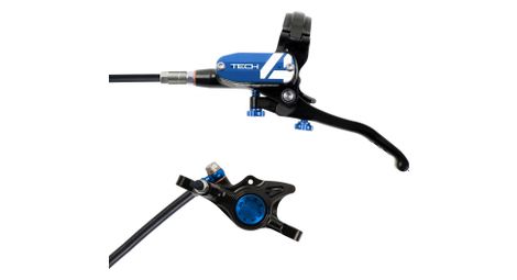 Hope tech4 x2 disc break - tubo standard anteriore nero / blu