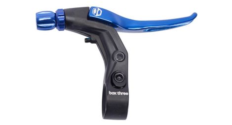 Levier de frein box three v point bleu short