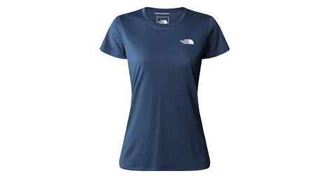 T shirt the north face reaxion amp crew femme bleu