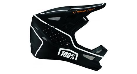 100% casco integral status negro l (59-60 cm)