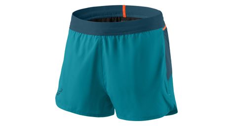 Pantalón corto dynafit verde azul mujer