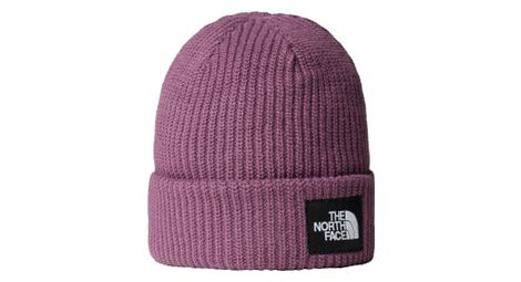 Unisex the north face salty lined beanie violet - short