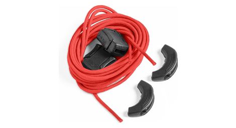 Paire de Lacets Crankbrothers Speed Lace Rouge