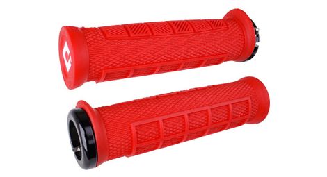 Poignées ODI ELITE PRO LOCK-ON Rouge