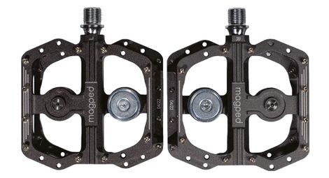 Paar magped enduro 2 magnetische pedalen (magneet 200n) zwart